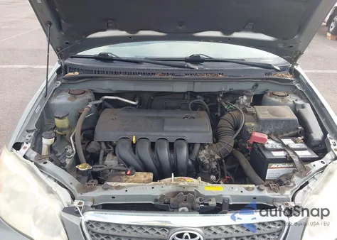 2004 Toyota Corolla Le из США, поврежденный, VIN 1NXBR32E64Z326954